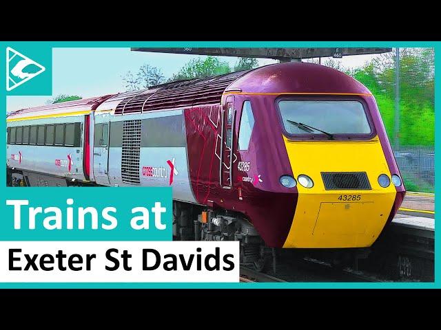 Trains at Exeter St Davids (GWML) 29/04/2022