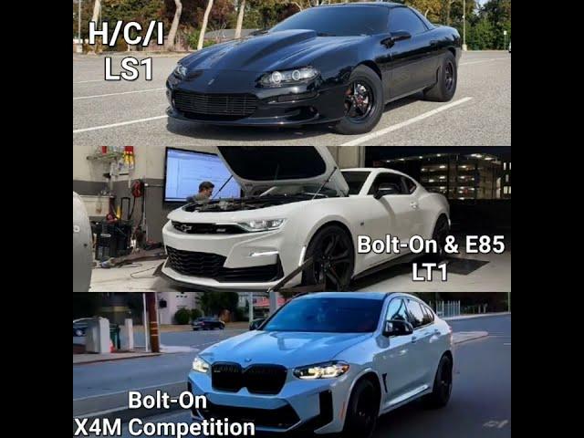 LS1 Camaro vs LT1 SS vs X4M