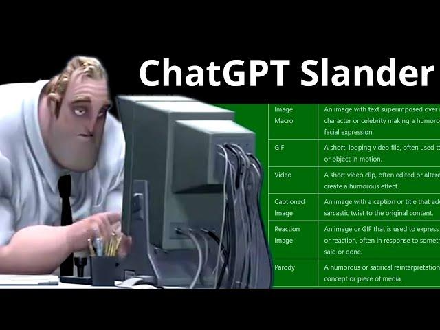 ChatGPT Slander