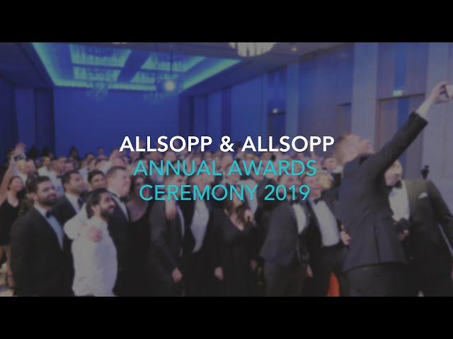 Allsopp & Allsopp Annual Awards Ceremony 2019