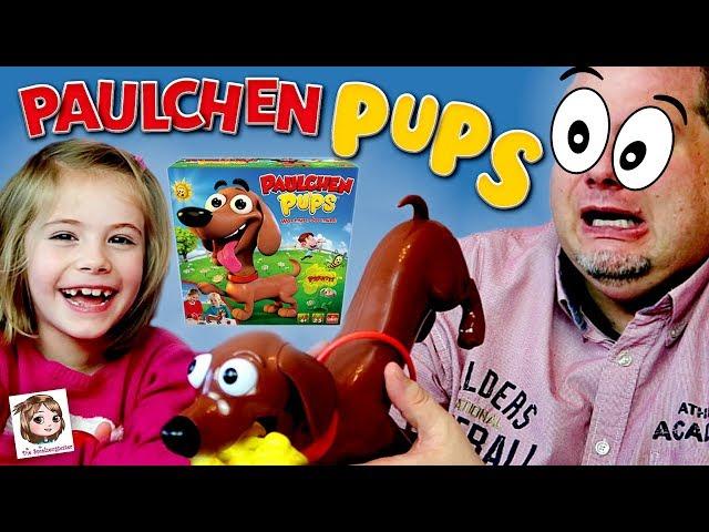 PAULCHEN PUPS - Igitt! Was stinkt hier so?? Unser Dackel hat Blähungen! Aktionsspiel | Goliath Toys