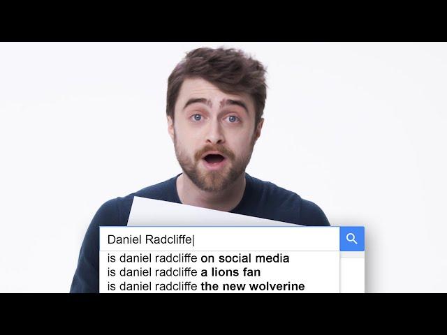 Daniel Radcliffe Answers the Web's Most Searched Questions | WIRED