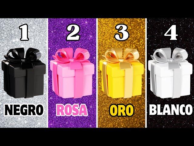 Elige 1 Regalo de 4  - Elige Tu Regalo Sin Trampas - 4 Cajas de Regalos | Choose Your Gift 