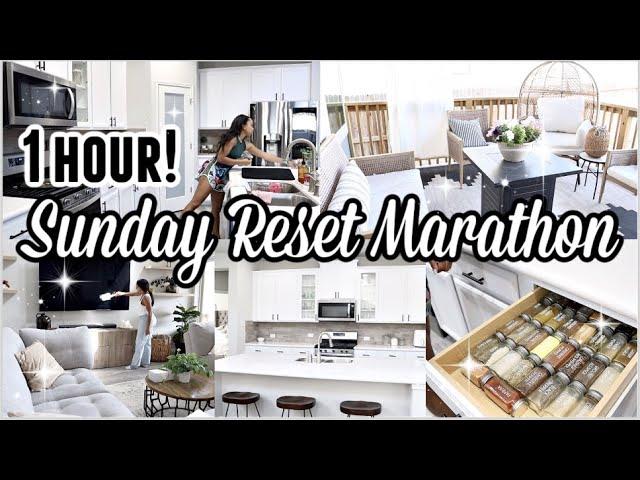 2022 CLEAN WITH ME MARATHON | SUNDAY RESET ROUTINE | CLEANING MOTIVATION