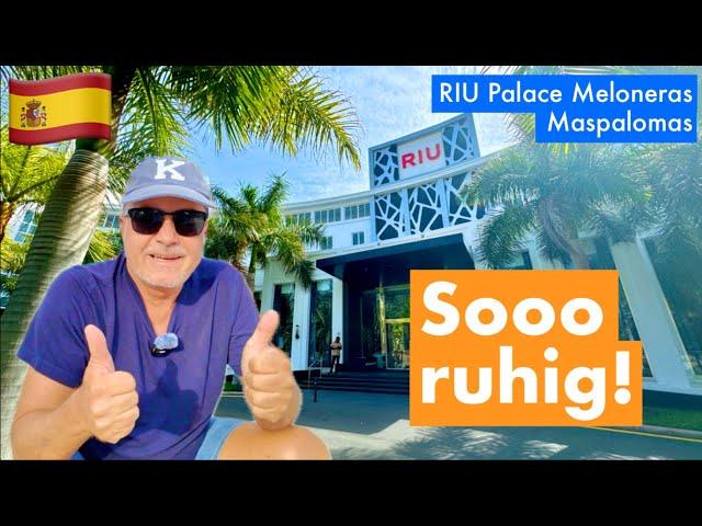 GRAN CANARIA | Ich war in einem der besten RIU-Hotels auf den Kanaren | RIU Palace Meloneras