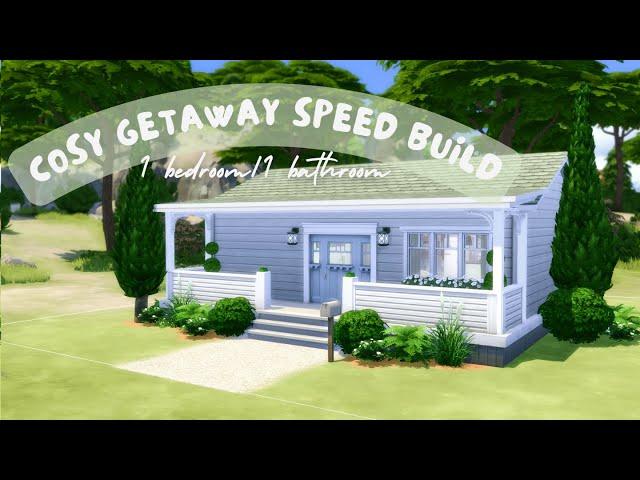 COSY GETAWAY  // Sims 4 Speed Build