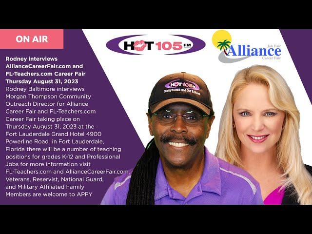 Miami HOT105FM.com - Features FL-Teachers.com Career Fair