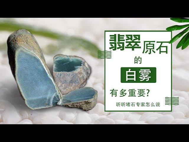 翡翠原石的白霧有多重要？聽聽賭石專家怎麼說【翡翠原石知識技巧講堂-二十五】