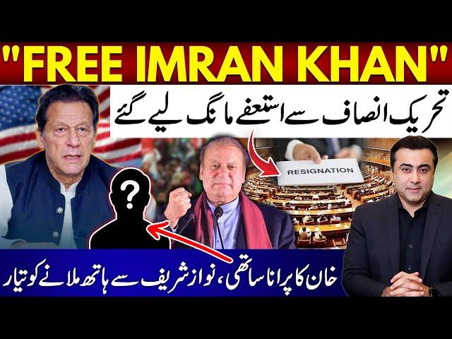 "FREE IMRAN KHAN" | Resignations demanded from PTI | Mansoor Ali Khan