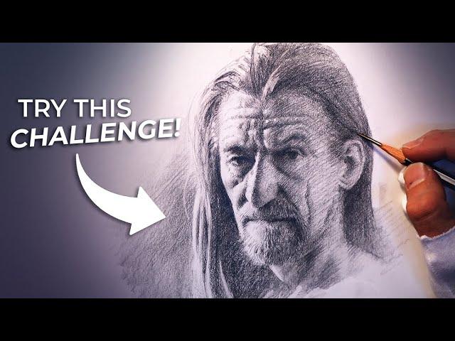 This will IMPROVE your Portrait Sketches! The 100 Heads Challenge - Part One