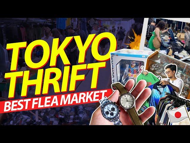 BIGGEST Flea Market in Japan | Cheapest Seiko watch | Thrifting in Tokyo