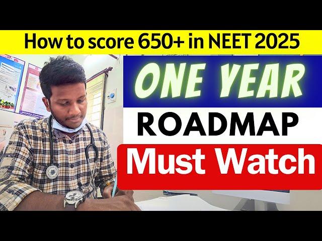 Best TIMETABLE to score 650+ in NEET 2025 in 10 Months | Topper's Strategies | Crack Neet 2025