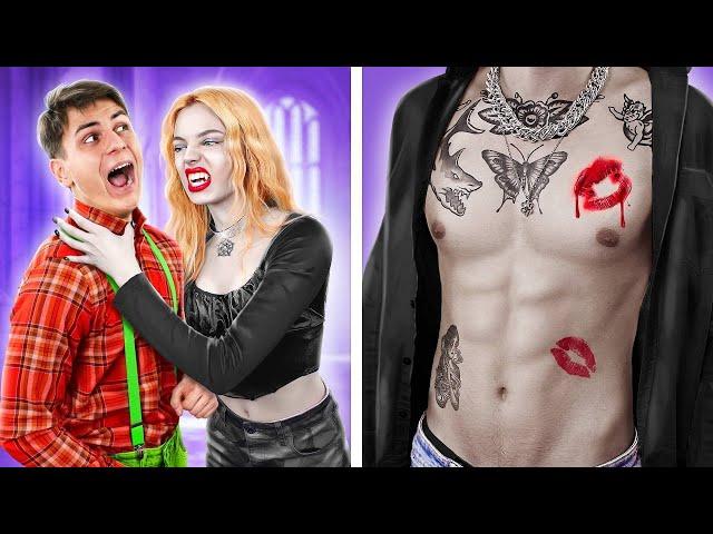 From Unpopular to Popular Vampire | Werewolves & Vampire School in Real Life