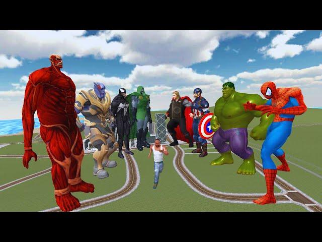 AVENGERS Mode In Indian Bikes Driving 3D - Epic Superheroes Battle