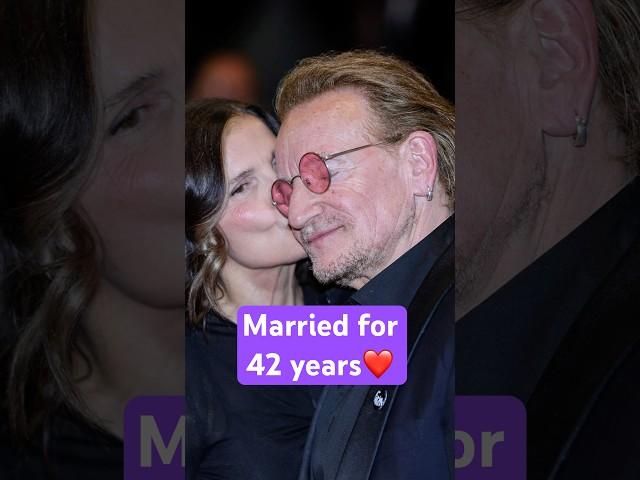 Bono’s secret to 42 years of marriage…  #Bono