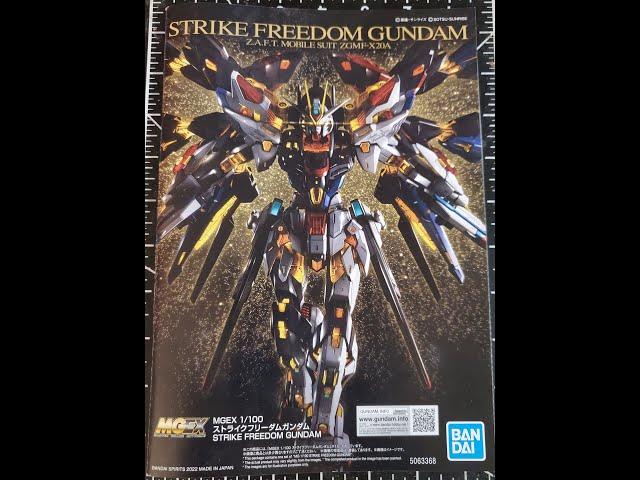 Master Grade Extreme Strike Freedom Gundam Review
