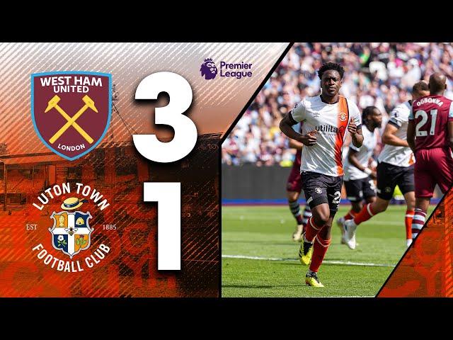 West Ham 3-1 Luton | Premier League Highlights