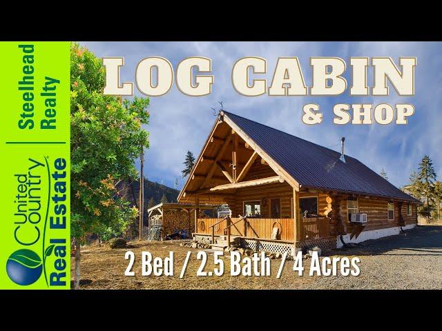 Log Cabin on 4 acres for sale Kamiah, Idaho