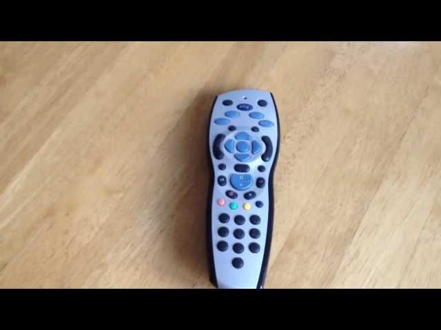 Broken Frozen Sky TV Remote Control Fix