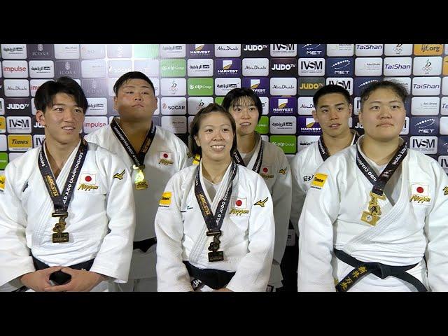 Team Japan - Abu Dhabi World Championships Seniors 2024 Mixed Teams Winner