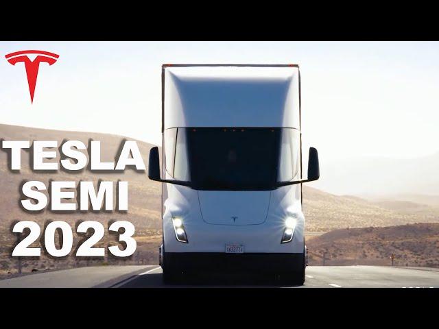 Elon Musk Announce Tesla Semi Production 2023