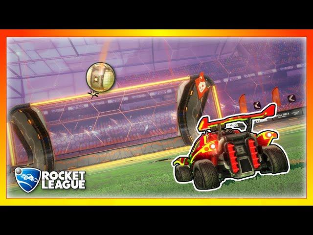 So, we tried the crossbar challenge in Rocket League... (feat. Linkuru)