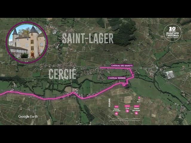 Parcours Marathon | Marathon du Beaujolais 2024