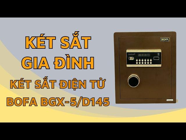 Két sắt điện tử nhập khẩu bofa cao cấp cho gia đình và văn phòng | Két sắt Bofa BGX-5/D145