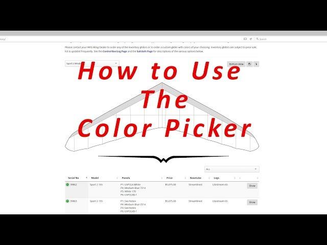 Color Picker Tutorial