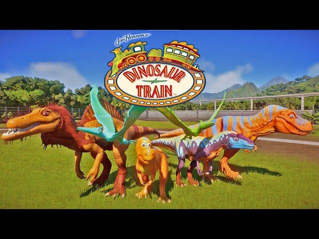 Dinosaur Train: Jurassic World Adventure with Buddy, Tiny, Shiny, Boris, Alvin and Old Spinosaurus