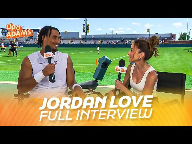 Jordan Love Joins Kay Adams, Talks Handshakes, Caleb Williams, Leadership Style, & Favorite Rivalry