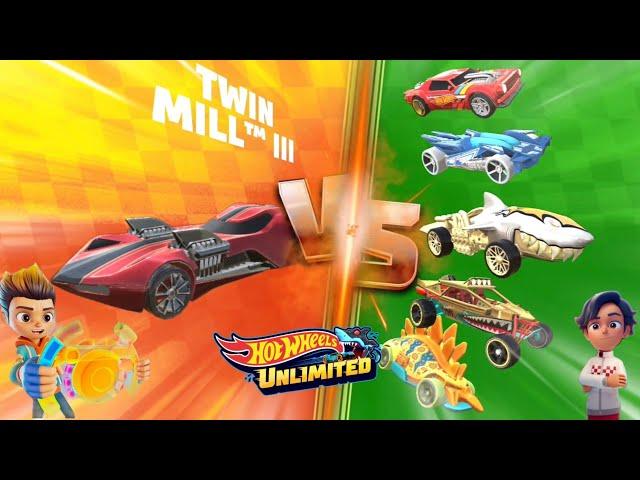 Hot Wheels Unlimited Monster Truck: Monster Trucks Let's Race All Cars