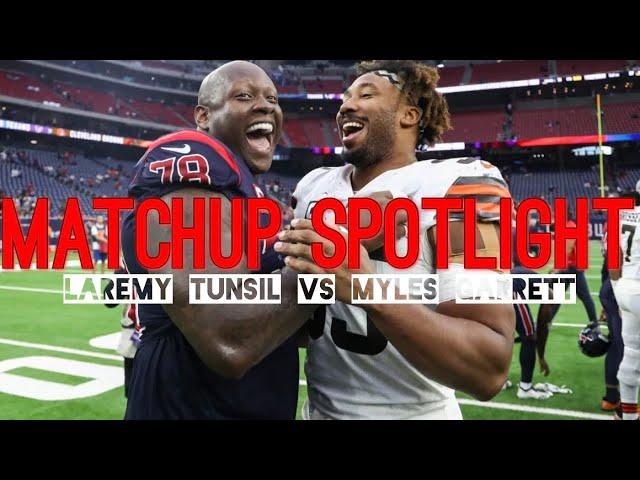 Film Room: Laremy Tunsil Vs Myles Garrett