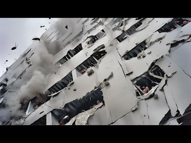 Powerful Earthquake in the Philippines: Houses Collapse as Tsunami Approaches
