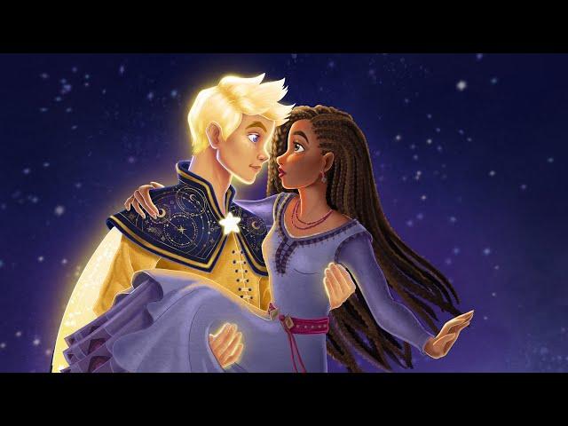 Asha and Starboy At All Costs Demo • Disney’s Wish Speedpaint #wish #wishstarboy #wishdisney #disney