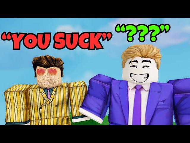 Completely Obliterating this TOXIC KID with the Yuzi Kit... (Roblox Bedwars)
