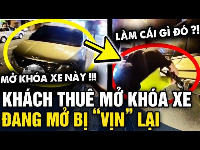 Được khách thuê đến MỞ KHÓA CỬA XE, chàng trai suýt bị CUỐN VÀO TRẬN BẮT GHEN | Tin 3 Phút