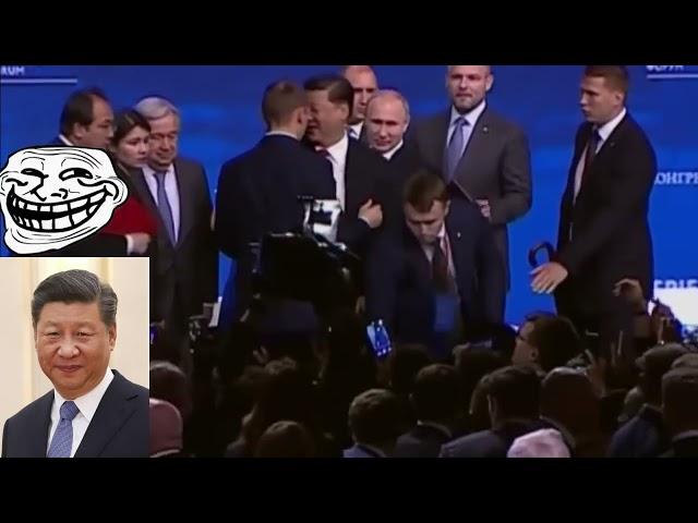 World Leader Fall Down Funny Video 2022