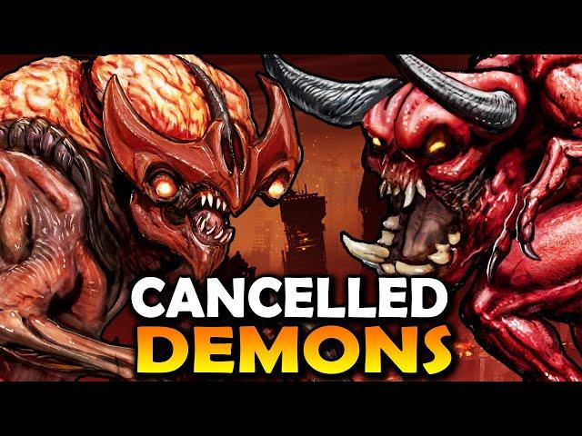 Doom Lore - Cancelled Demons We Never Saw in Doom 2016 - Unused Enemy Designs - The Dark Ages