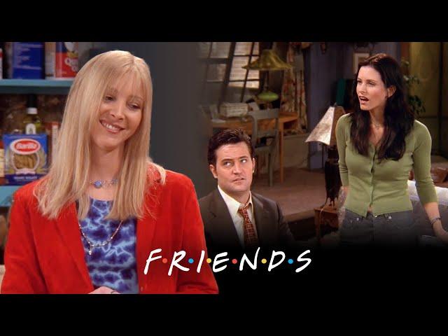 Phoebe Sneaks Peeks on Her Massage Clients | Friends