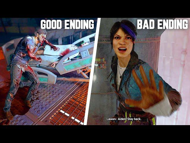 DYING LIGHT 2 All Endings (Save Mia Ending Vs Save Lawan Ending)