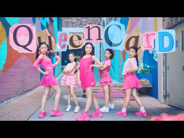 [KPOP IN PUBLIC | ONE TAKE] (G)I-DLE - Queencard  Dance Cover kids Ver.  by FDS (Summer Kpop Camp)