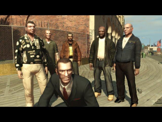 All Friend Hang Out Conversations - GTA IV