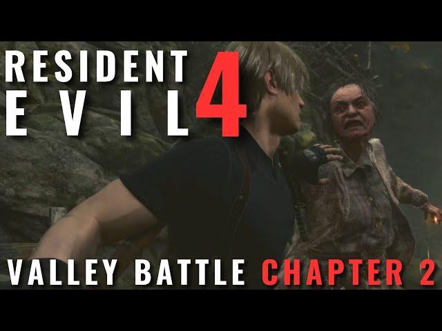 Resident Evil 4 Remake - How to survive the Valley battle in chapter 2?