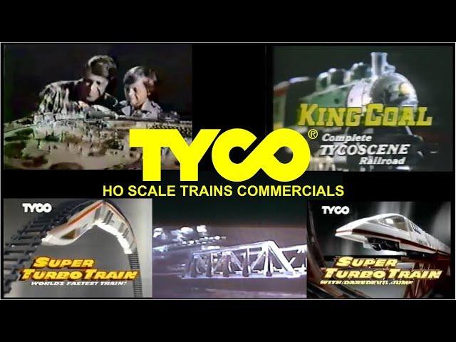 FIVE! TYCO HO TRAINS Commercials - H0 Scale Model Railroad - 1970s & 1980s Toys