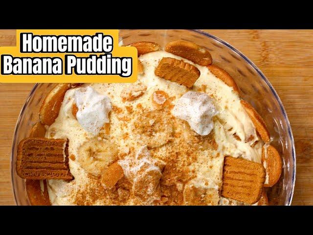 The ULTIMATE Homemade Banana Pudding Recipe - With a Splash of Rum!