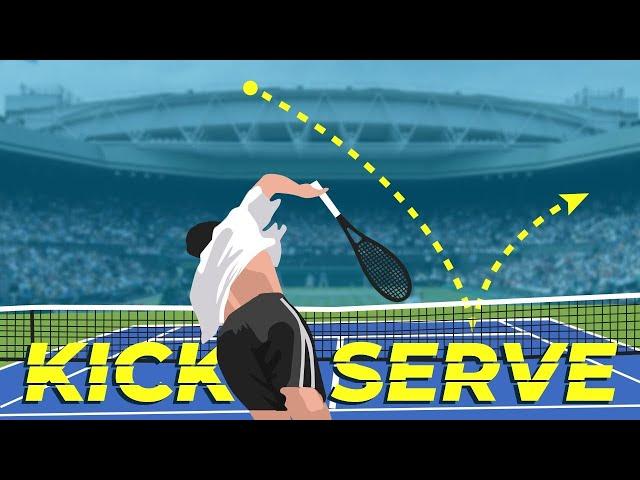 How to Hit The Perfect Kick Serve In 7 Steps (WITHOUT Losing Power)