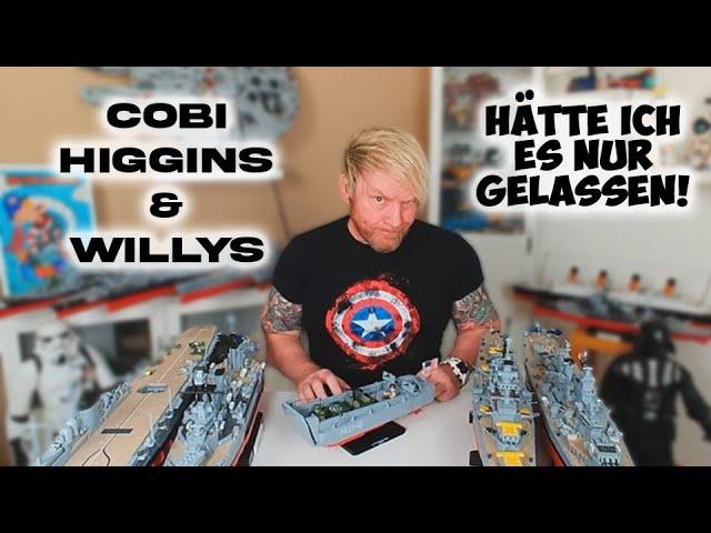 Ich mag die Cobischiffe, ist das Set ne gute Wahl? | Cobi-LCVP Higgins Boat 4849 & Wiiliys MB 2296