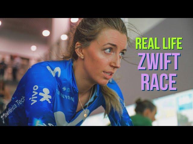 Zwift National Championship Race in REAL LIFE