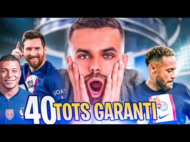 J'OUVRE 40 PACKS TOTS LIGUE 1 GARANTI !!